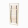 Flexible deck chair, linden 65x103x15 cm