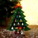 New Year. Souvenir "Christmas tree with cells for gifts", 26 × 30 cm