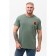 Male T -shirt, size 50, khaki color