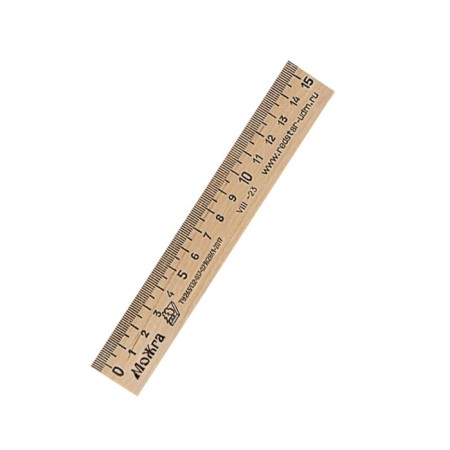 Drawing wooden set 6 objects: ruler 15 cm, 20 cm, 25 cm, 30 cm; Ugulniki 30 x 16 cm, 45 x 16 cm, /Red Star Mozhga /-4