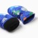 Winter children's mittens minku, blue color, 18cm