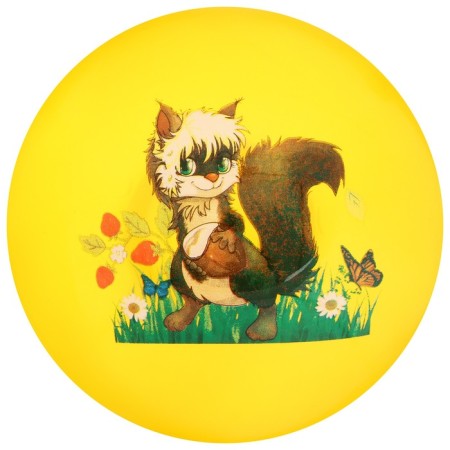 Children's ball zabiaka "animals", d = 22 cm, 60 g, color mix-8