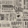 Towel of the kitchen share "Family Happiness" 35x60 cm, 100% HL, 160g/m2