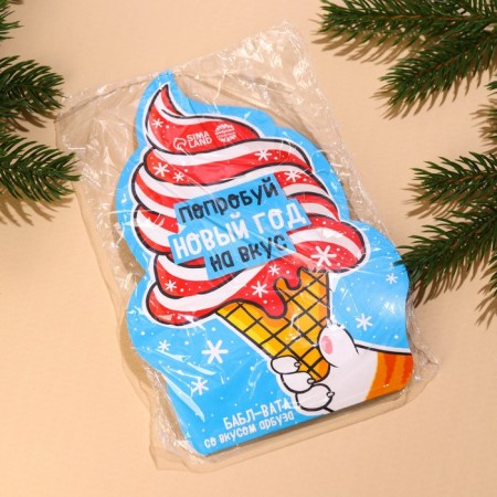 New Year! Chewing gum is “Try the New Year to taste”, taste: watermelon, 5 g.-5