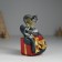Piggy bank Polystone "Snakes of Happiness with a gift" 9.5x6.5x11.2 cm