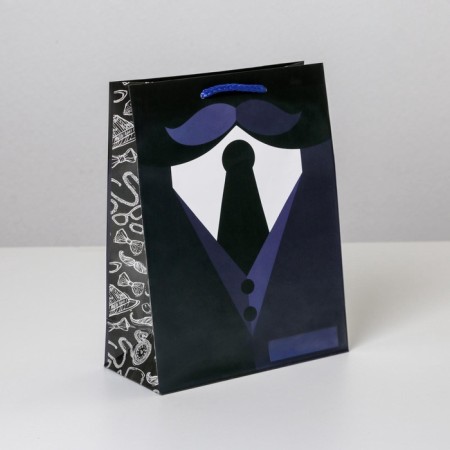 Gift laminated package, packaging, "costume", ms 18 x 23 x 8 cm-1