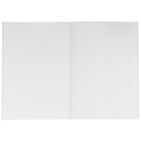 Notepad A5, on the paper clip, 40 sheets, to a point, stamping silver, cold heart-1