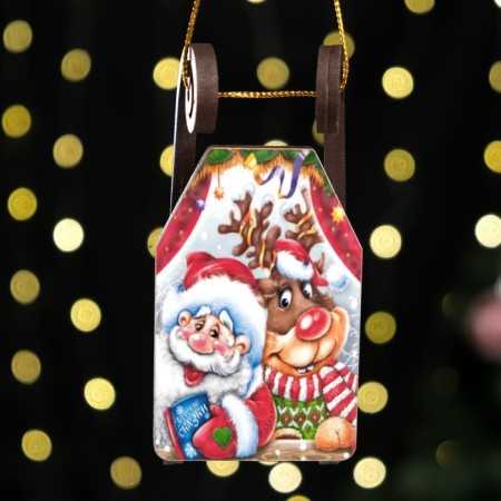 Christmas tree decoration "Sanges No. 15", 12.5 x 6 cm