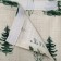 A towel for the bath "Christmas trees" wives. Pareo, 80x144 cm, hl., Vaf. canvas