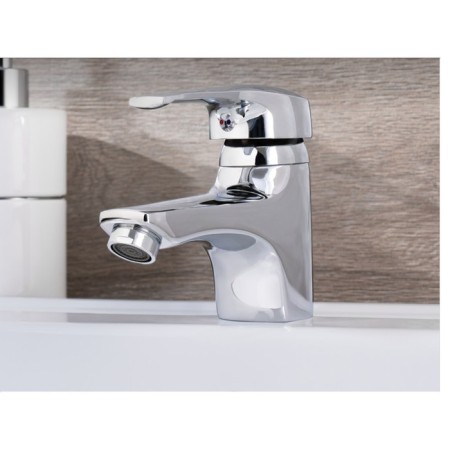 RMS SL50-001F shell mixer, single-leaf, chrome