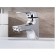RMS SL50-001F shell mixer, single-leaf, chrome
