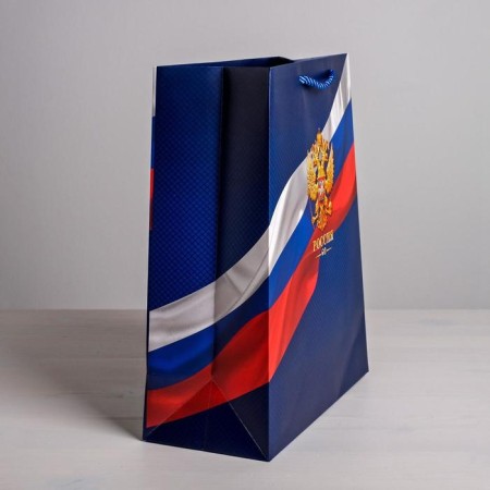 Gift vertical package, packaging, "Russia", 25 x 32 x 12 cm-1