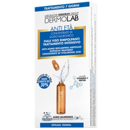 Wheezero concentrated dermolab, intensive anti -aging care in ampoules, 12.6 ml