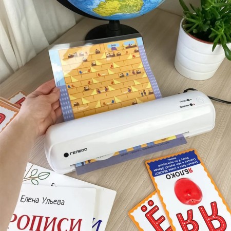 Laminating film A6 111x154 mm, 125 μm, 100 pieces, glossy, Geleos-5