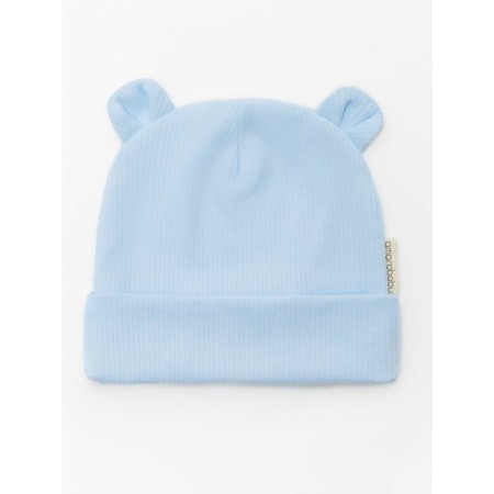 Lightning diaper with a hat with a hat, height 56-68 cm, blue color-6