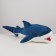 Soft toy "Shark", 36 cm, Blochei, Mix Colors