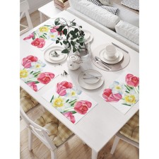 A set of napkins for setting the table 