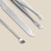 Manicure set, 6 items, in case, color mix