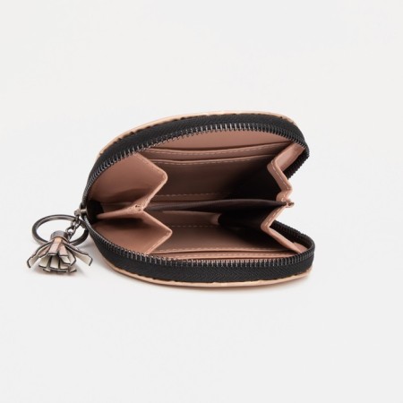 Women's wallet with lightning, gold color-2