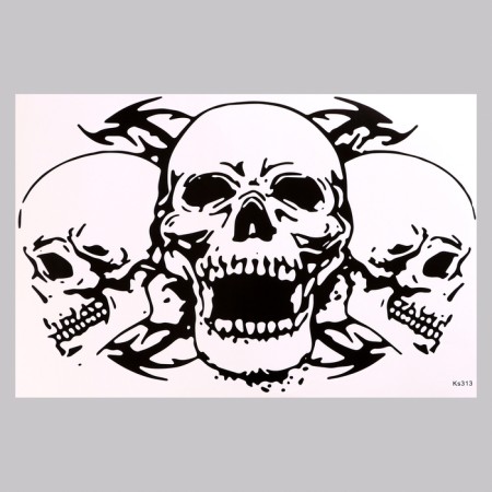 Stick 3D interior skull 57*40cm