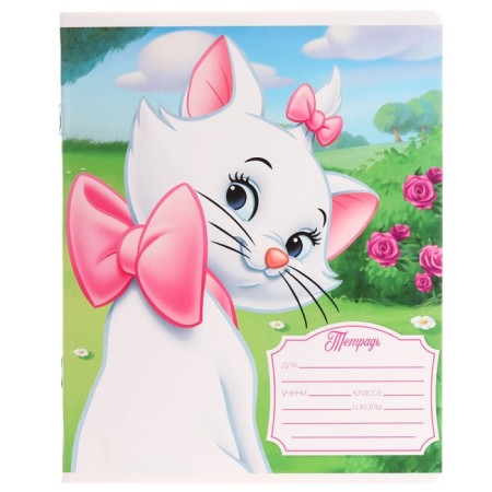Notebook in a cage 12 sheets, 5 types of mix, cover coated cardboard, cats aristocrats-6