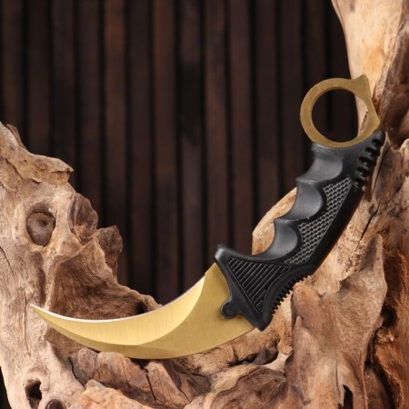 Knorambit Knight Knight 20cm, Blade 90mm/3.1 mm, golden-4