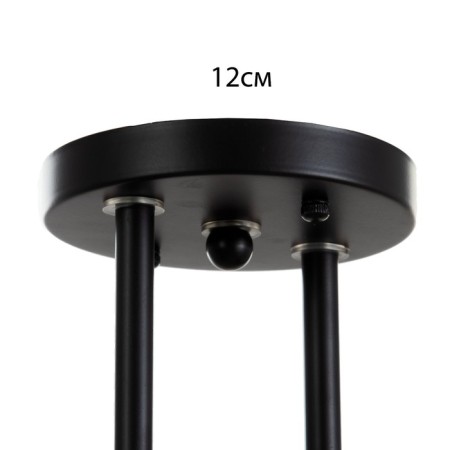 Lamp "Fate" 4x60W E27 black-5