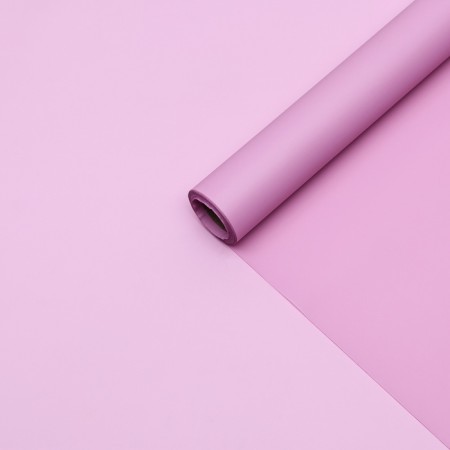 Flower film, matte, gray-pink, 0.57 x 10 m ± 1 cm-1