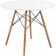 Wooden Table Table Buka/Metal, Natural 90x90x72 cm