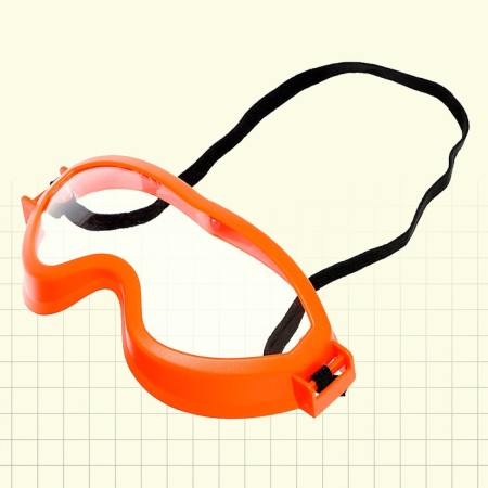 A set of “chainsaw” tools, protective glasses in the kit-6