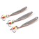 Vertical "Yaman" return with a tee, size 37 mm, 3.7 g, color copper