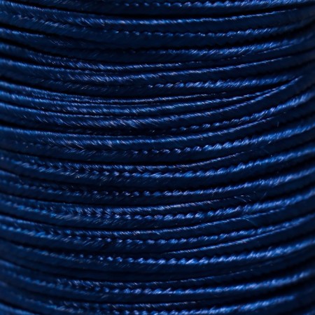 Contain cord on the bobin "Dark blue" winding 10 m thick 3 mm 4.3x4.7x4.7 cm-2