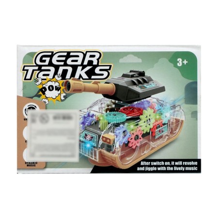 Gear tank, works on batteries, light and sound-7