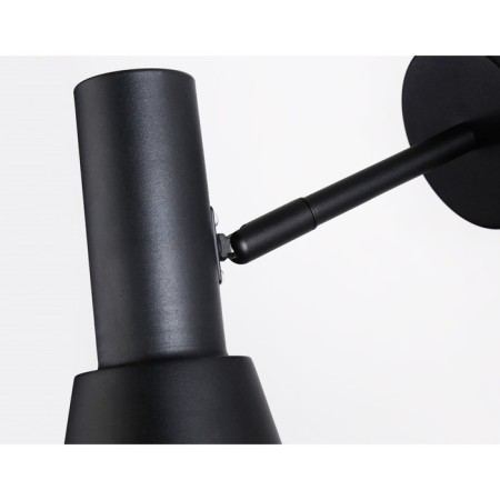 Wall lamp with a switch and a change of lamp Ambrella Light, Move, TA13129, GU10, Black Color Black-4