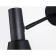 Wall lamp with a switch and a change of lamp Ambrella Light, Move, TA13129, GU10, Black Color Black