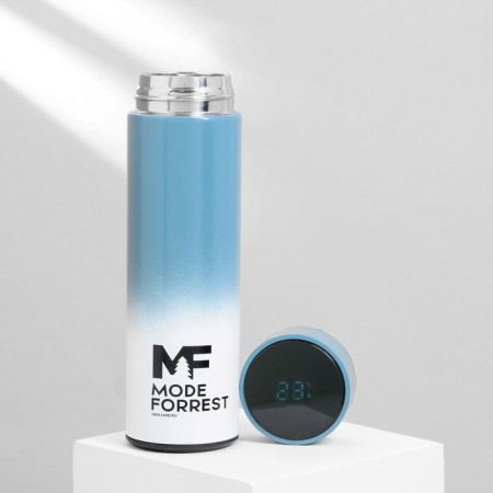 A thermos with a temperature indicator Mode Forrest, 500 ml gradient Gradient, retains heat of 8-10 hours-5