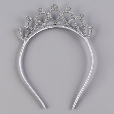 Carnival set "Stylish Princess": A rim, blue dress with swans, height 104 cm-8