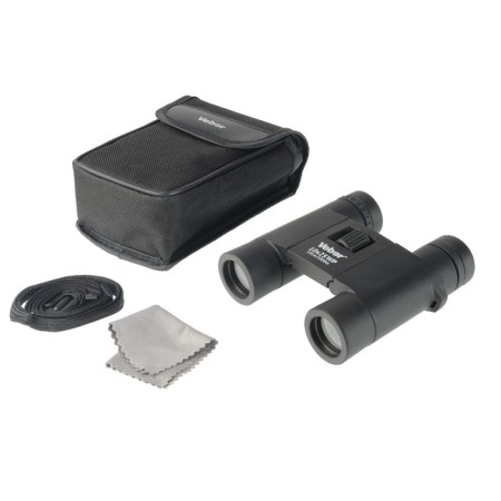 Veber binoculars, 10 × 25 wp, black color-7