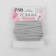 Decorative elastic band, 13 mm, 10 ± 1 m, gray color