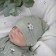 Hat with ears of children's kinderlitto "soft cotton", age 6-12 months, 3 pcs
