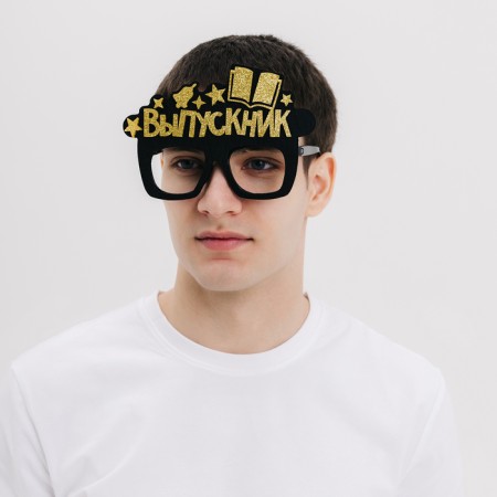 Carnival glasses "graduate", black-1