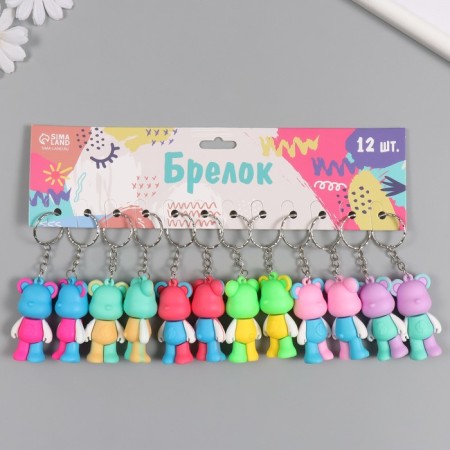 Trick rubber "Multi -colored bear" MIX 3x2x5.5 cm-6