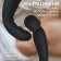 Vibrator of a bilateral oka-clips, 7 modes, with heating to 42 degrees, black