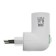 Ecola adapter, plug-patron, E14, 60 x 83 mm, with a switch, white