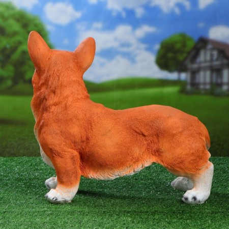 Garden figure "Corgi dog" 21x47x42cm-2