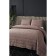 A set with a bedspread "Nadine", size 230x250 cm, 50x70 cm - 2 pcs, color of Mokko
