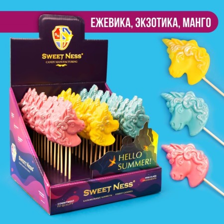 Caramel Lollice Sweet Ness unicorn, mix, 30 g