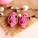 The conjunctions "XV" are pink, set of 6 pcs.
