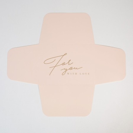 Gift folding box, packaging, "with love", 20 x 15 x 10 cm-2