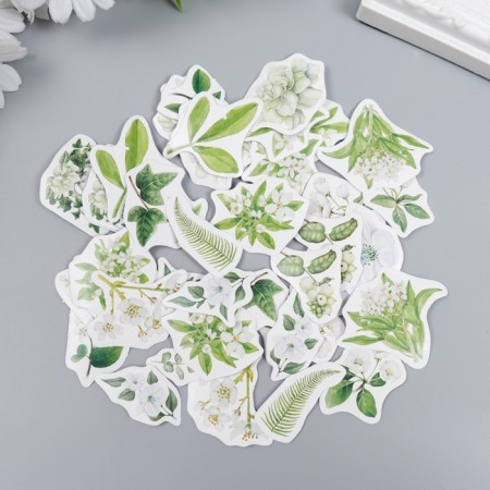 Stickers for the creativity "Garden" set 46 pcs 4.4x4.4x1.1 cm